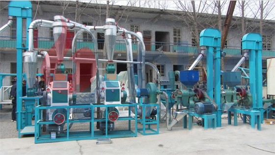 10 tons mini flour mill project to Congo