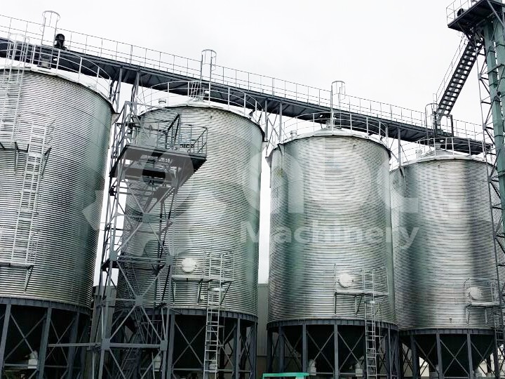 1000T Wheat Silo Project in New Zealand