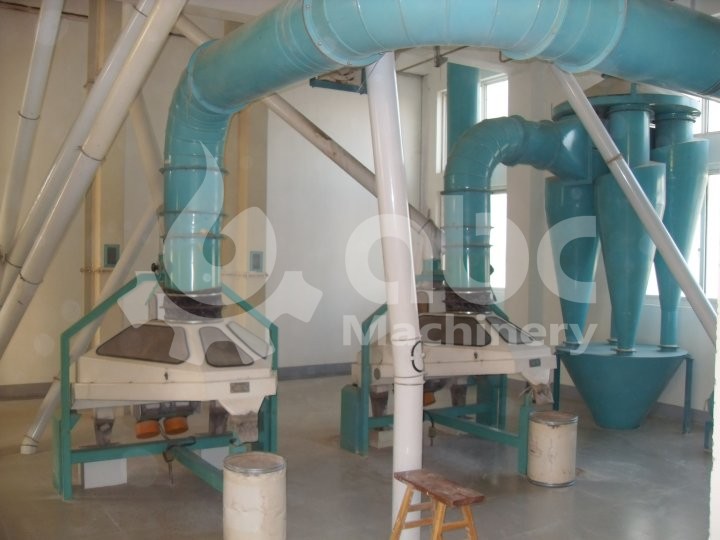 300TPD refined wheat flour mill project in Algeria
