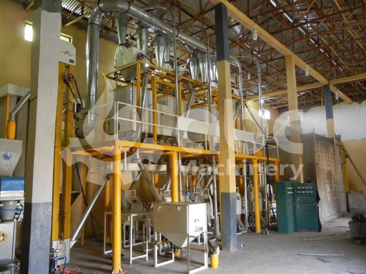 40TPD Wheat Flour Mill Project in Ethiopia