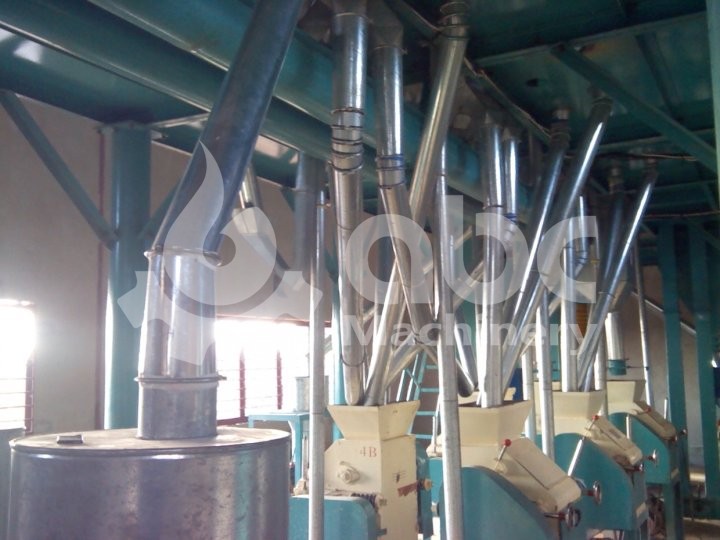 60TPD maize flour mill plant in Zambia