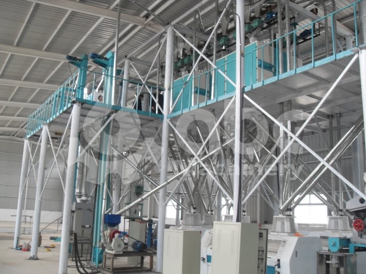 80TPD corn flour&grits plant in Uganda