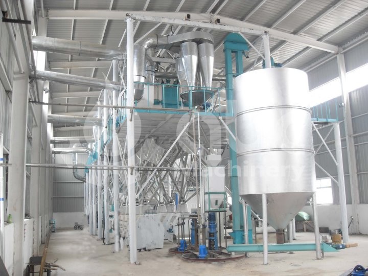 80TPD corn flour&grits plant in Uganda