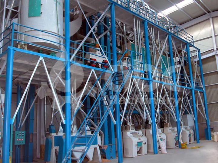 80TPD Wheat Flour Production Line in Ethiopia