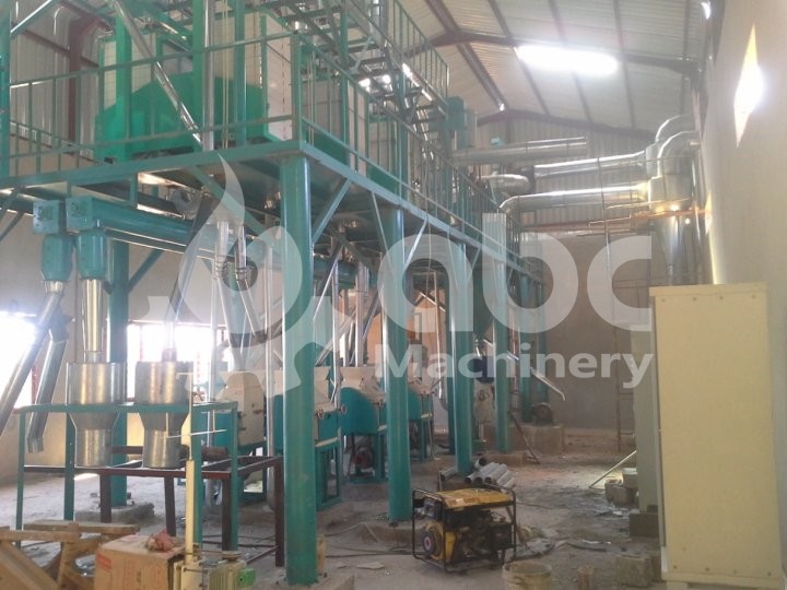 60TPD Maize Flour Mill Plant in Zambia