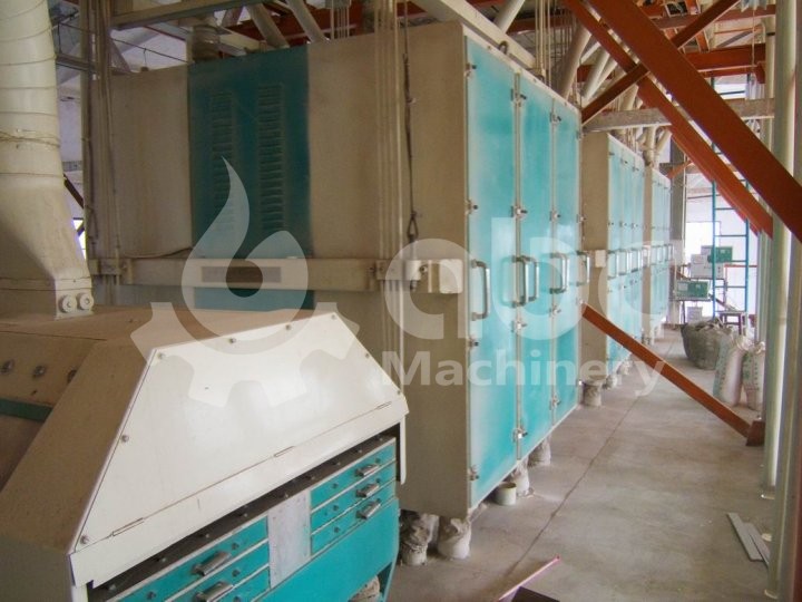 first floor of 100TPD plant
