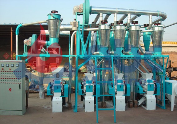 complete small capacity flour mill