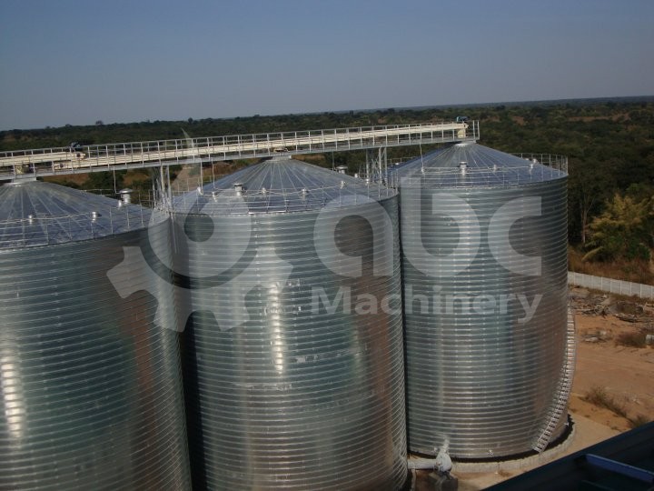 top of the silo